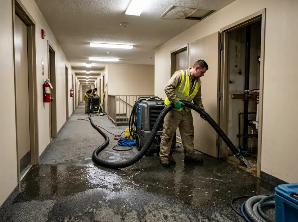 multi-unit-apartment-hallway-f-005 — frequently asked questions, Emergency Burst Pipe Water Extraction & Removal in Jerseyvi…